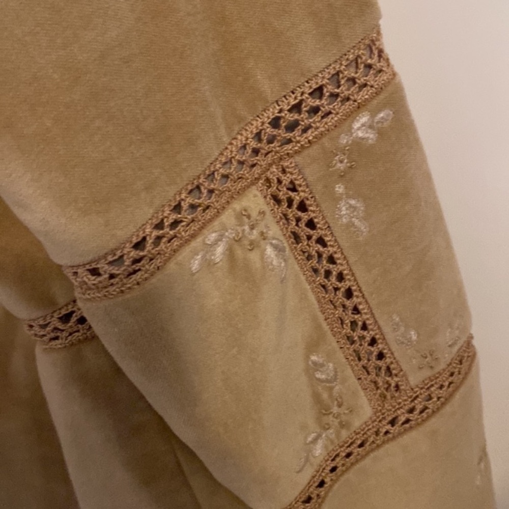 NWT Golden Brown the Label Sand Velvet Jacket, Small - Picture 16 of 16